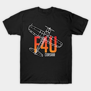 Legendary Wings: The F4U Corsair Chronicles T-Shirt